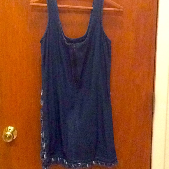 Vintage Jean Dress - Sz Small - Picture 3 of 4